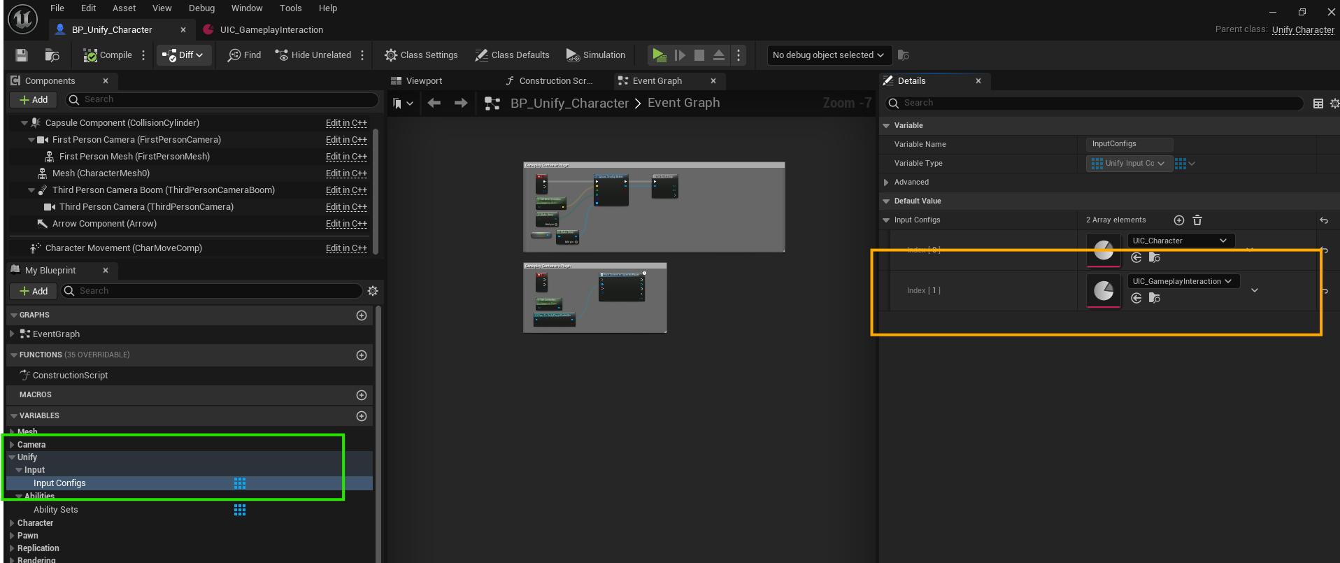 Reference Image for Character Input Config